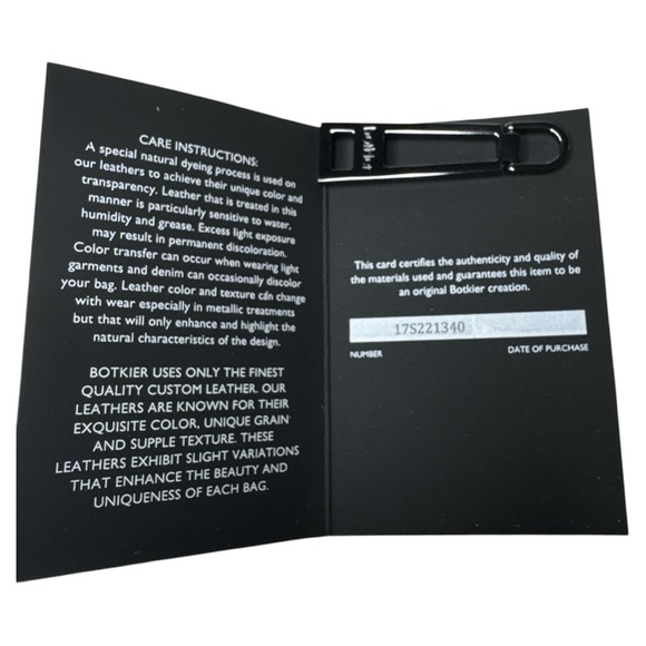 Botkier Trigger Blue Cream Denim Embroidered Crossbody Bag - Picture 11 of 15